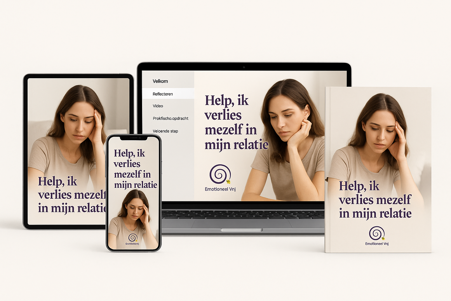 Vrouw die rust zoekt in haar relatie